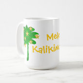 Mug Tropical Palm Tree Stars Personalized (Devant gauche)