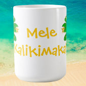 Mug Tropical Palm Tree Stars Personalized