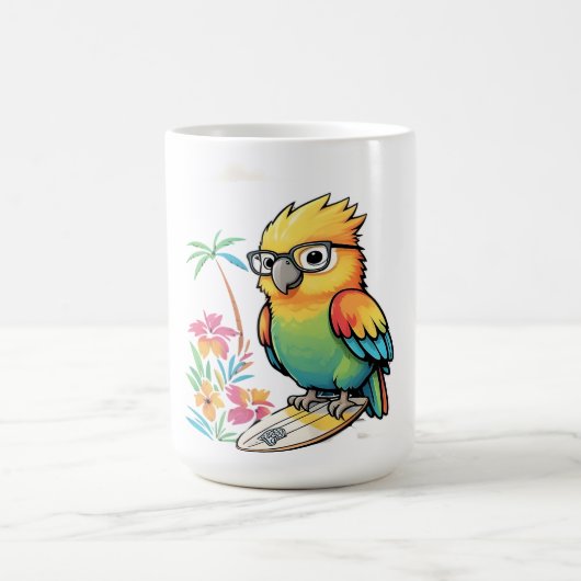 Mug Tropical Parrot Chill Vibes – Sunset Beach (Centre)