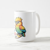 Mug Tropical Parrot Chill Vibes – Sunset Beach (Devant droit)