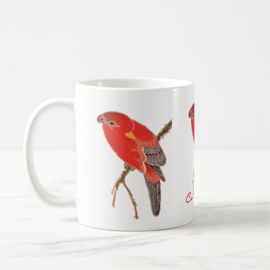 Mug Tropical Red Parrot Thunder_Cove Classic (Gauche)