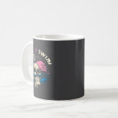 Mug Tropical Sunset Skull Sink Ocean Swim Laugh (Devant gauche)