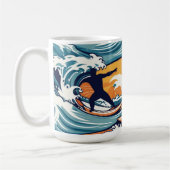Mug Tropical Surfer (Gauche)