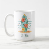 Mug Tropical Surfer – Rêves d'Hibiscus (Gauche)
