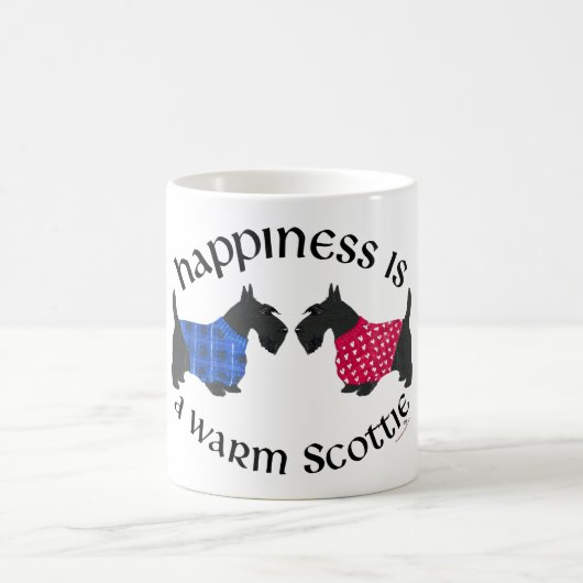 Mug Trotters Écossais Noirs Bonheur (Centre)