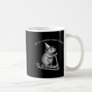 Mug Trottinette de la marmotte pour commettre la bêtis