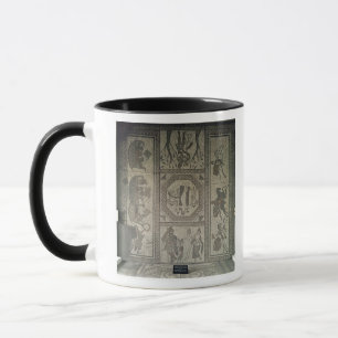 Mug Trottoir de mosaïque de la villa romaine au bas
