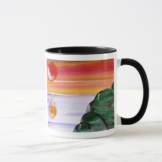 Mug … trou dans un… art par Jutta Gabriel… (Droite)
