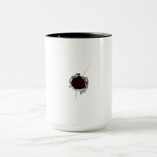 Mug Trou de balle tirée (Centre)