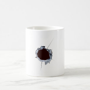 Mug Trou de balle tirée