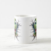Mug Trou de bébé dinosaure dans (Centre)