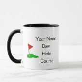Mug Trou de golf dans une coutume de club (Gauche)