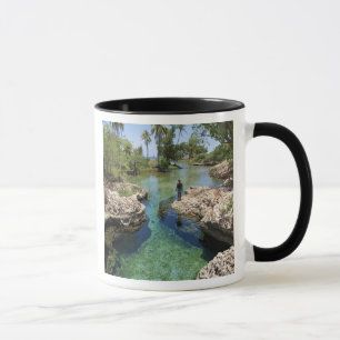 Mug Trou de l'Alligator, ville de Black River, Jamaïqu
