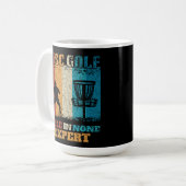 Mug Trou en aucun expert - Drôle disque golf (Devant gauche)