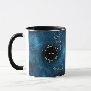 Mug Trou Noir Humour Sombre Quarantine Cadeau Café Cov