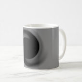 Mug Trou noir pivotant gris (Devant droit)