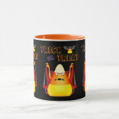 Mug Trou ou traiter mignon Vampire Corn de bonbons Hal (Centre)