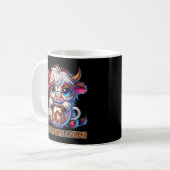 Mug Trouble de dépendance au café obsessionnel (Devant gauche)