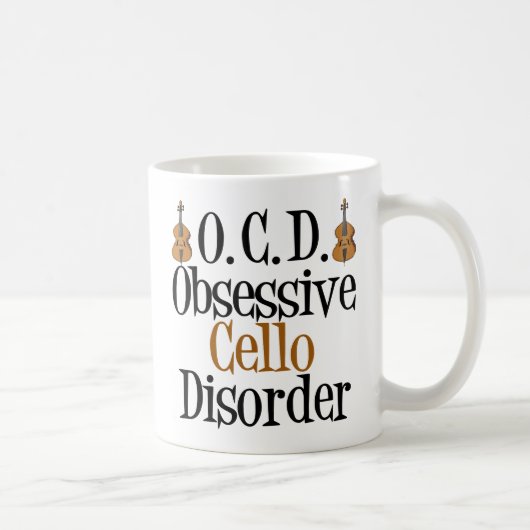 Mug Trouble du cello obsessionnel (Droite)