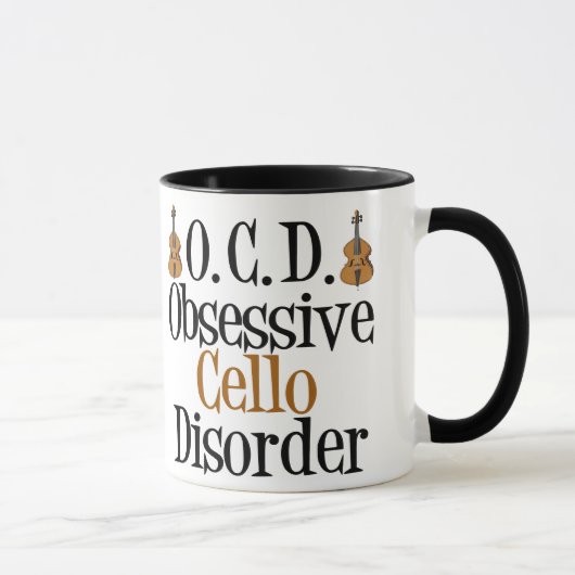 Mug Trouble du cello obsessionnel (Droite)