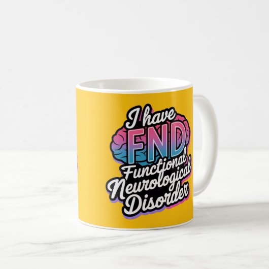 Mug Trouble neurologique fonctionnel du FND Disorder i (Devant droit)