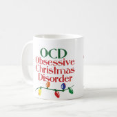 Mug Trouble obsessionnel de Noël (Devant gauche)