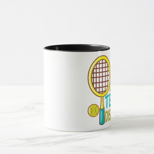 Mug Trouble obsessionnel du tennis (Centre)