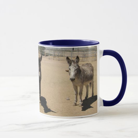 Mug Troupeau amical d'âne (Droite)