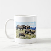 Mug Troupeau de Buffalo - parc national de Yellowstone (Gauche)