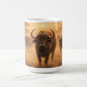 Mug Troupeau de buffles d'Afrique Force & Unité Art an (Centre)