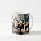 Mug Troupeau De Cerf 2 (Devant droit)