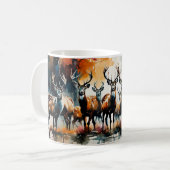 Mug Troupeau De Cerf 2 (Devant gauche)