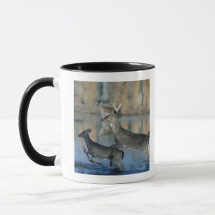 Mug Troupeau de cerf de Virginie fonctionnant par