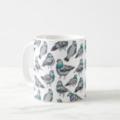 Mug Troupeau de pigeons (Devant gauche)