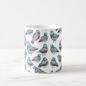 Mug Troupeau de pigeons (Centre)