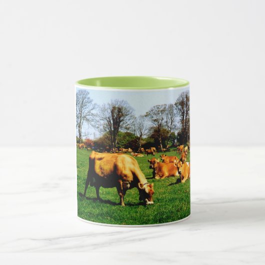 Mug Troupeau de vaches du Jersey (Centre)