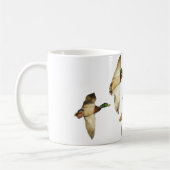 Mug Troupeau des canards dans des canards de vols (Gauche)
