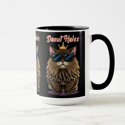 Mug Trous de Donut Crawler de Donjon Noir (Droite)
