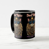 Mug Trous de Donut Crawler de Donjon Noir (Devant gauche)
