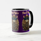 Mug Trous de Donut Dungeon Crawler Violet (Devant droit)