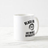 Mug Trous noirs (Devant droit)