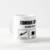 Mug trousse de survie d'attaque de zombi (Devant gauche)