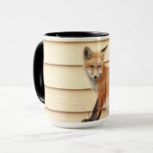 Mug Trousse Red Fox dans la vallée de l'Hudson (Devant gauche)