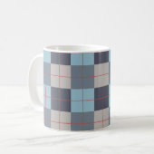 Mug Trout Blue Grey Cotton Gris Semence Orange Rouge M (Devant gauche)