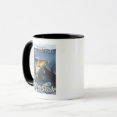 Mug Trout Fishing Cross-Section 3 (Devant gauche)