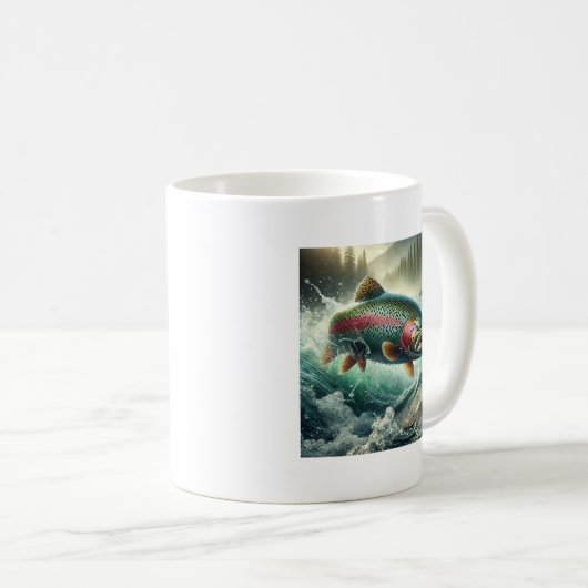 Mug Trout Illustration  (Devant droit)