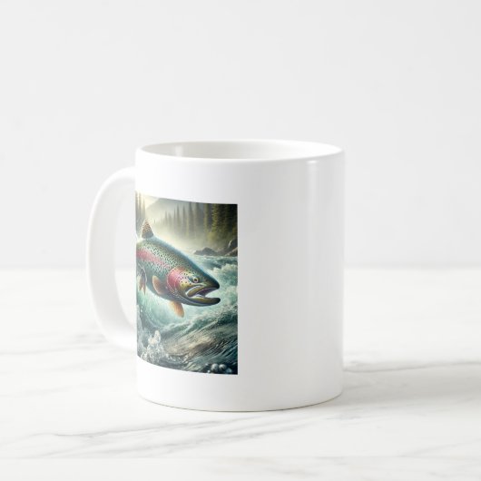 Mug Trout Illustration (Devant gauche)