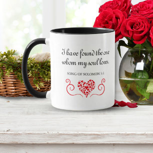 Mug Trouvé Celui   Mon âme aime Bible Verse Cadeau