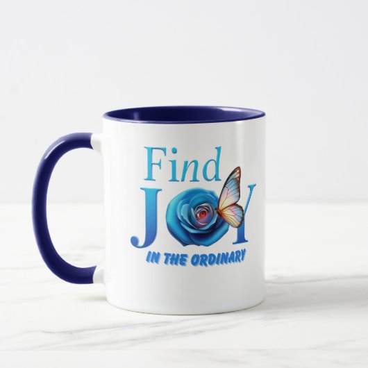 Mug Trouver la joie dans l'ordinaire (Gauche)