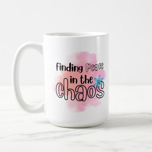 Mug Trouver la paix (Gauche)